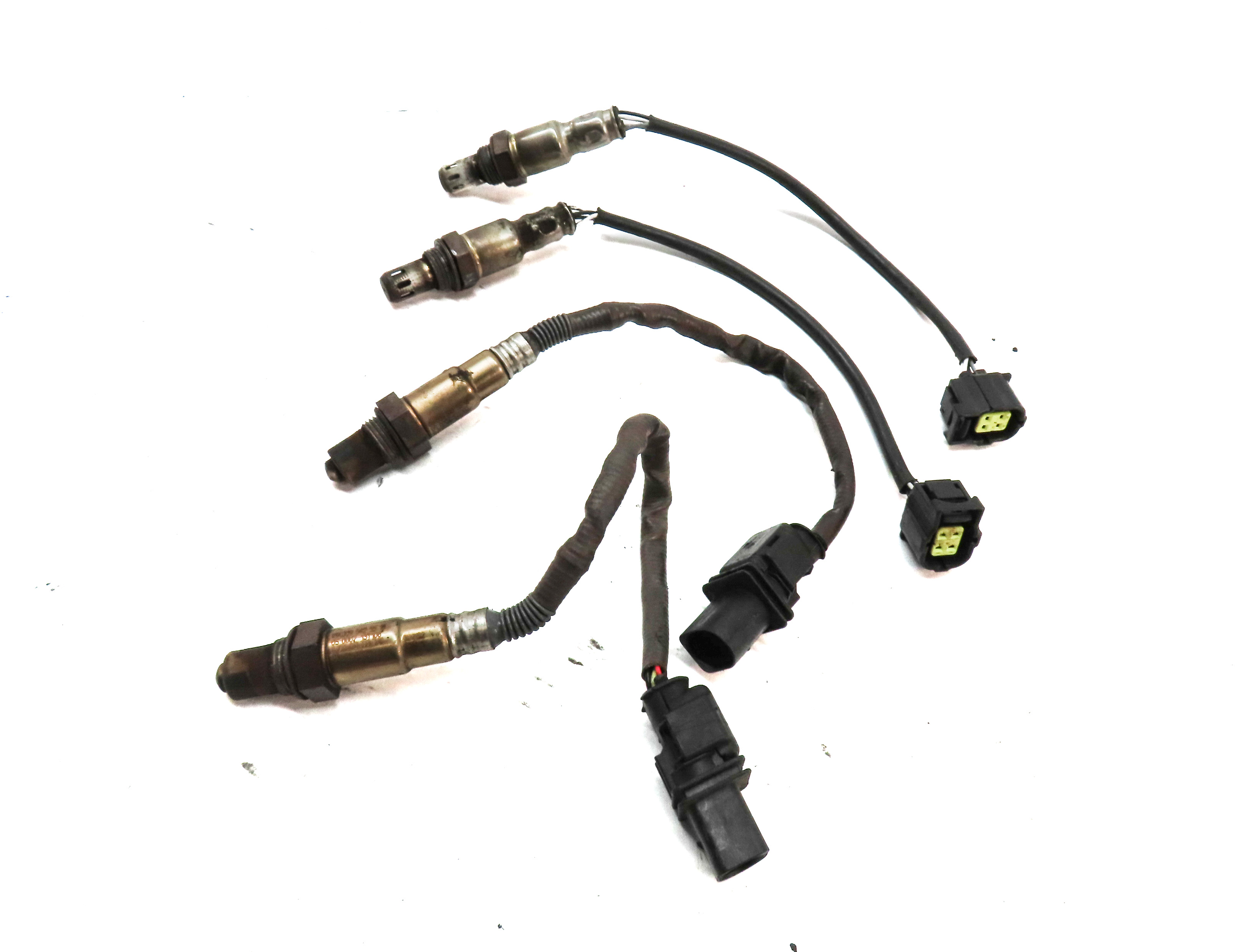2013 MERCEDES GL450 (X166) 4.6L (278.928) ENGINE OXYGEN O2 SENSOR SET/4 — exact item pictured